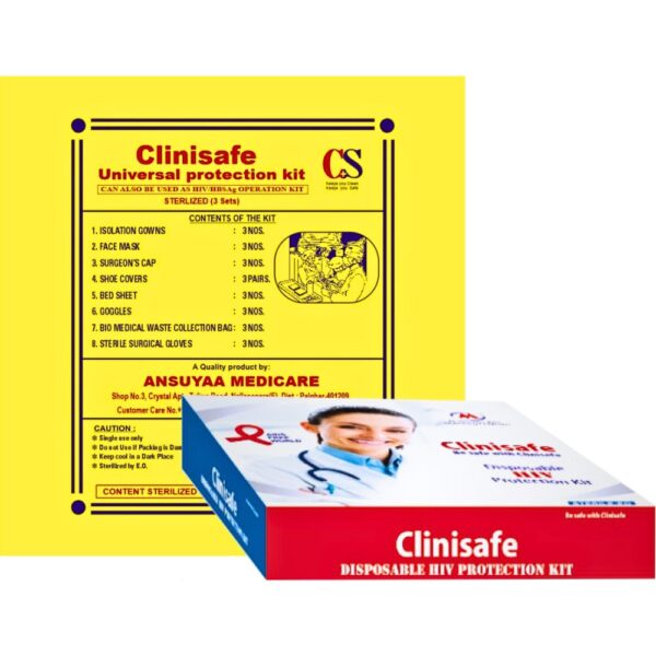 Disposable HIV Protection Kit - Clinisafe