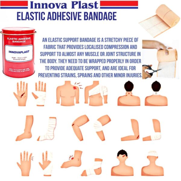 Elastic Adhesive Bandages - Innova Fix